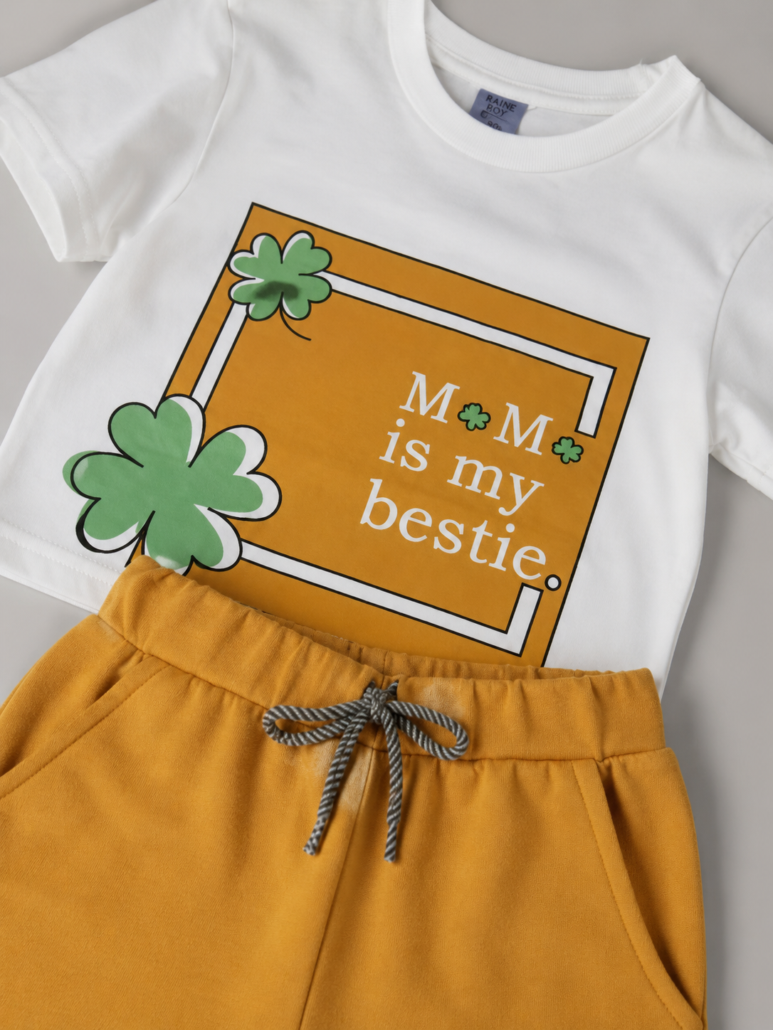 "Mom Is My Bestie " Kids' Two-Piece Set