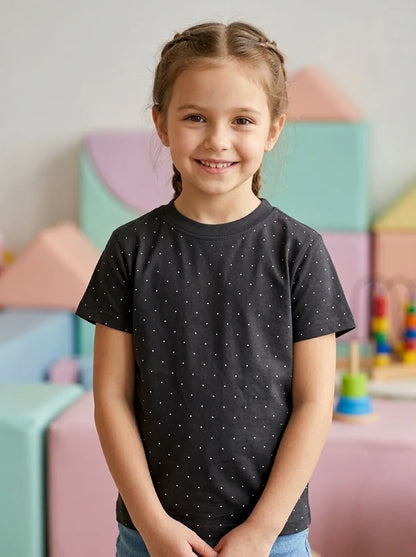 Girls Fancy T-Shirt - Comfortable & Stylish Kids Wear