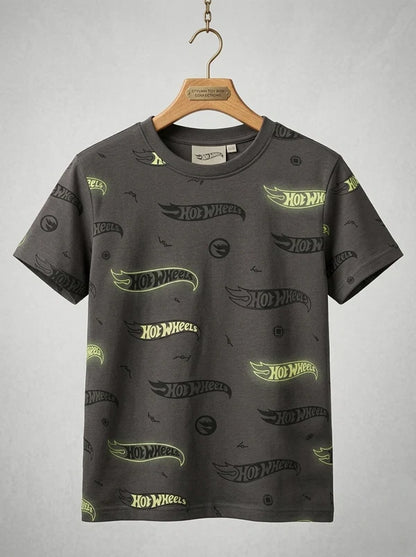 Boy's Printed T-Shirt "Hot Wheel"