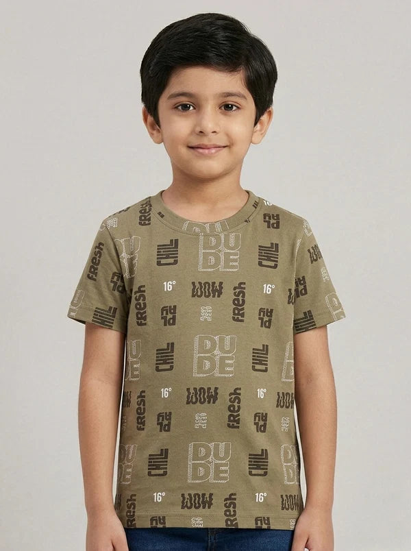Boy's Best Quality Printed T-Shirt